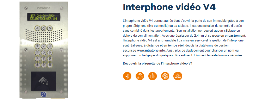 intratone v4